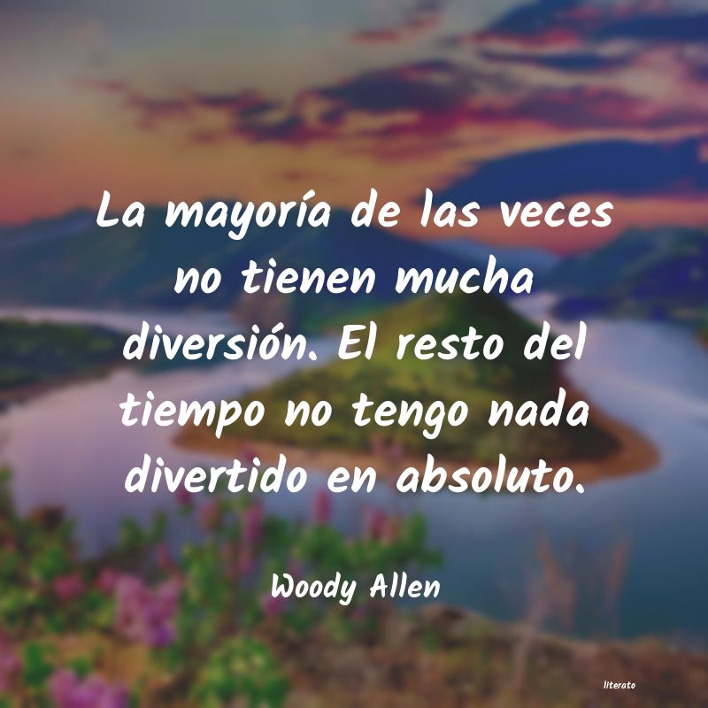 Frases de Woody Allen