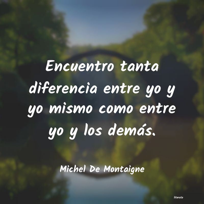 frases de Michel De Montaigne
