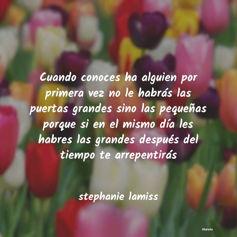 frases de stephanie lamiss
