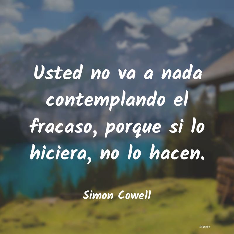 Frases de Simon Cowell