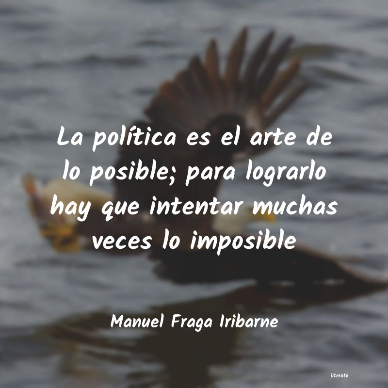 Frases de Manuel Fraga Iribarne