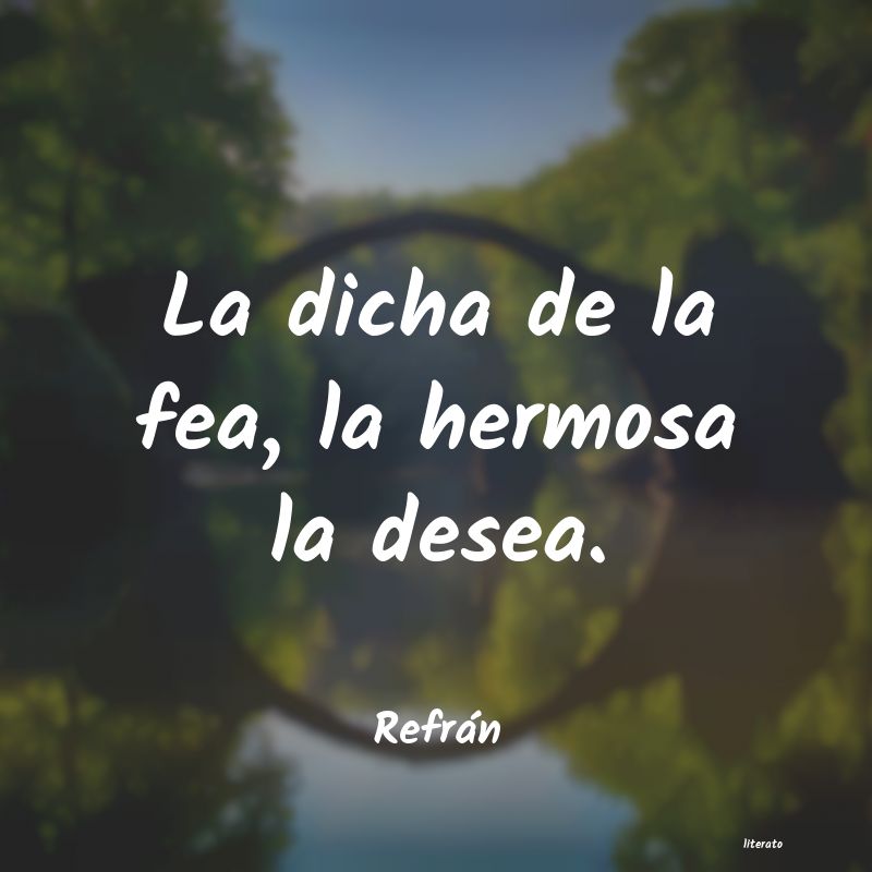 Frases de Refrán