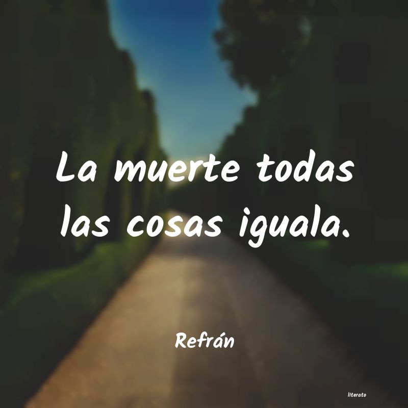 frases de Refrán