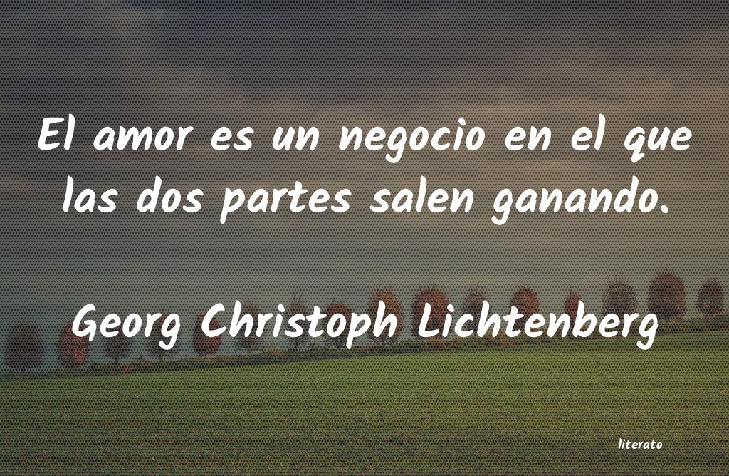 frases de Georg Christoph Lichtenberg