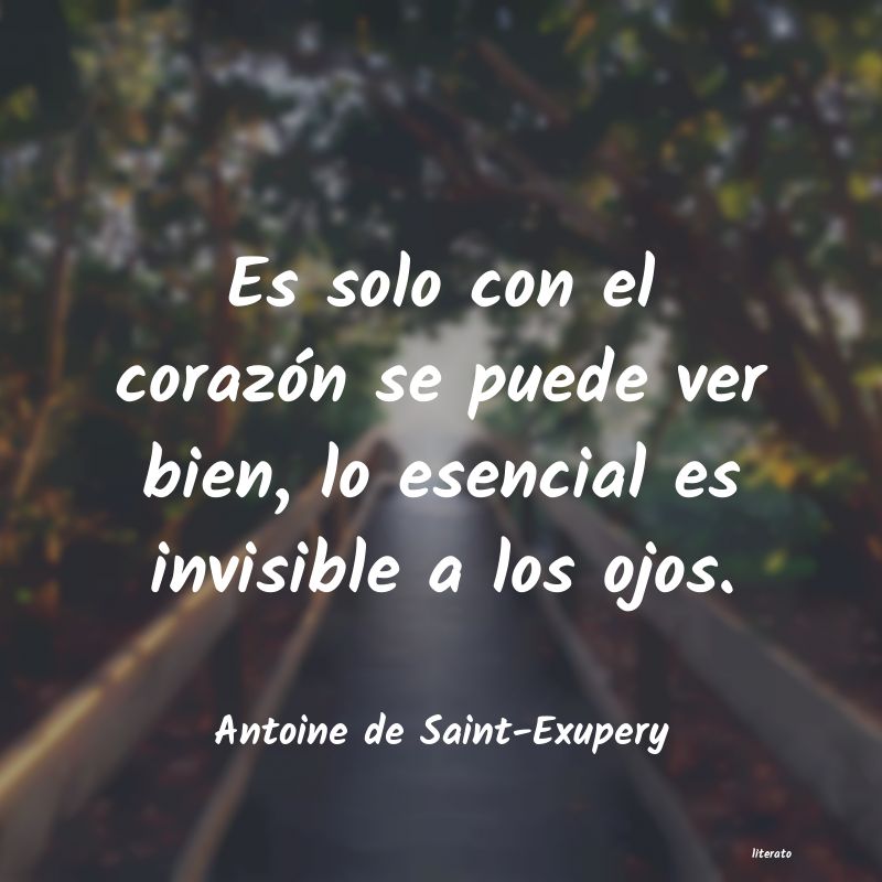 frases de Antoine de Saint-Exupery