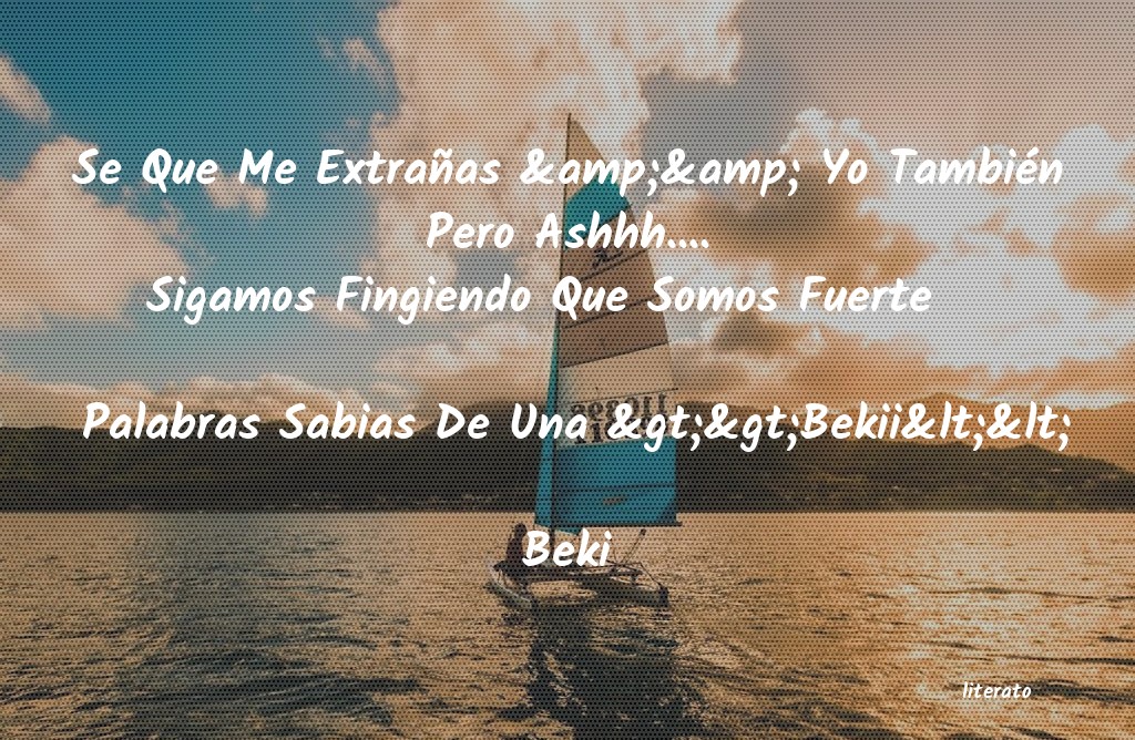 Frases de Beki