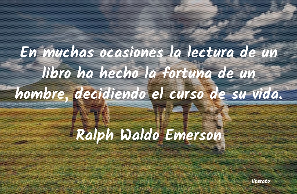 Frases de Ralph Waldo Emerson