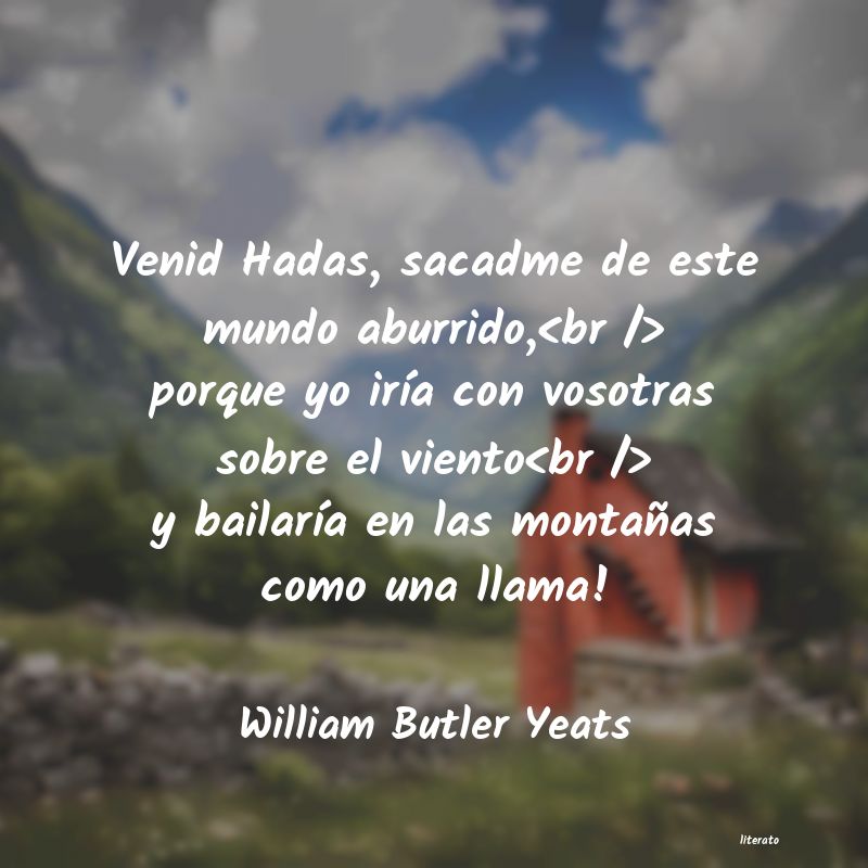 Frases de William Butler Yeats