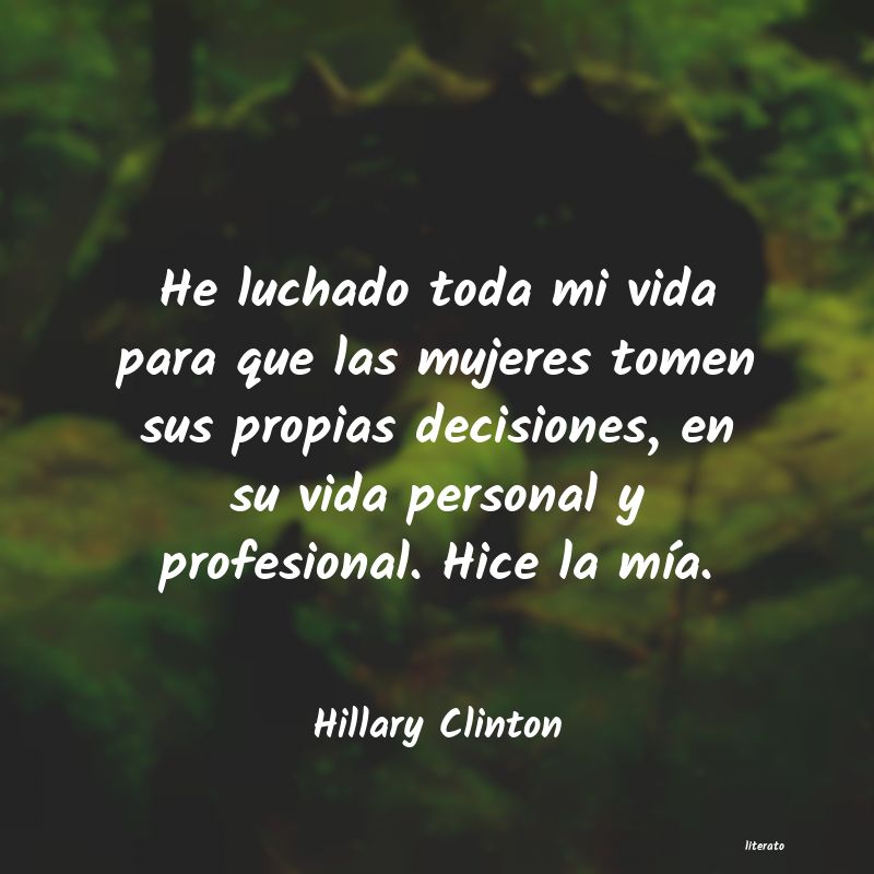 Frases de Hillary Clinton