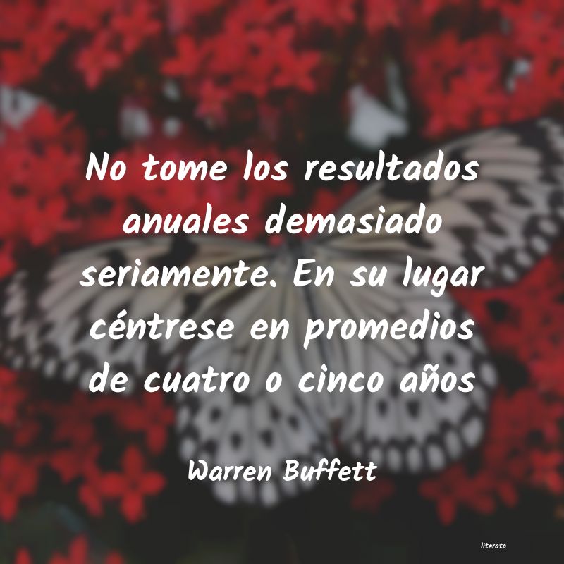frases de Warren Buffett
