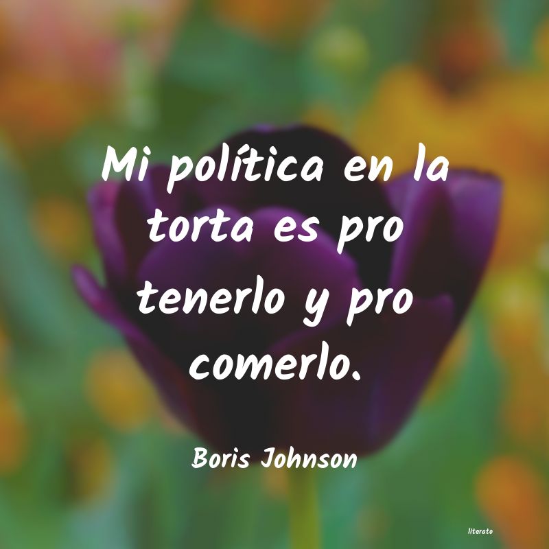 frases de Boris Johnson