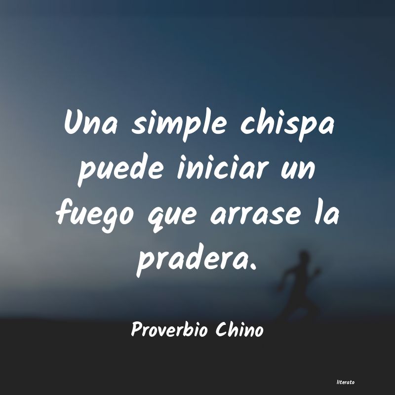 Frases de Proverbio Chino