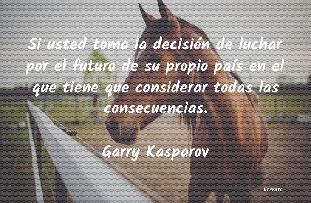 Frases de Garry Kasparov