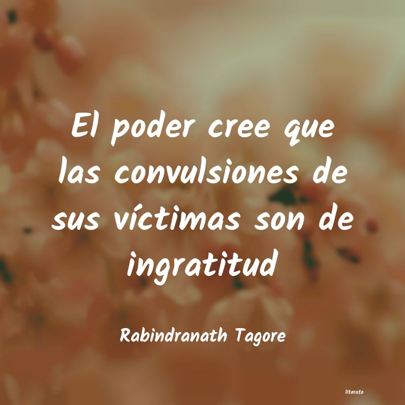 frases de Rabindranath Tagore