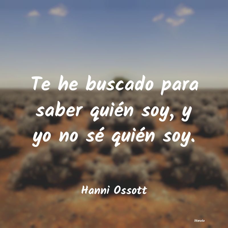 frases de Hanni Ossott