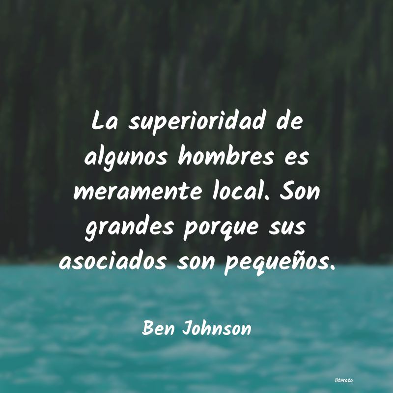 frases de Ben Johnson