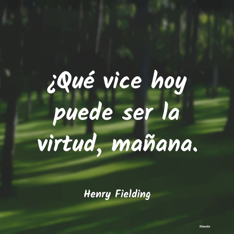 frases de Henry Fielding