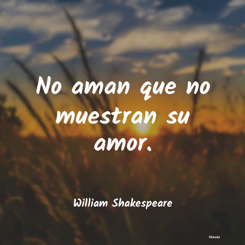frases de William Shakespeare