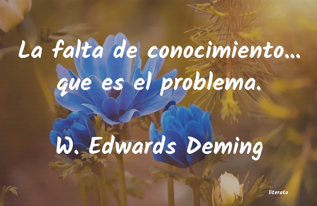 Frases de W. Edwards Deming