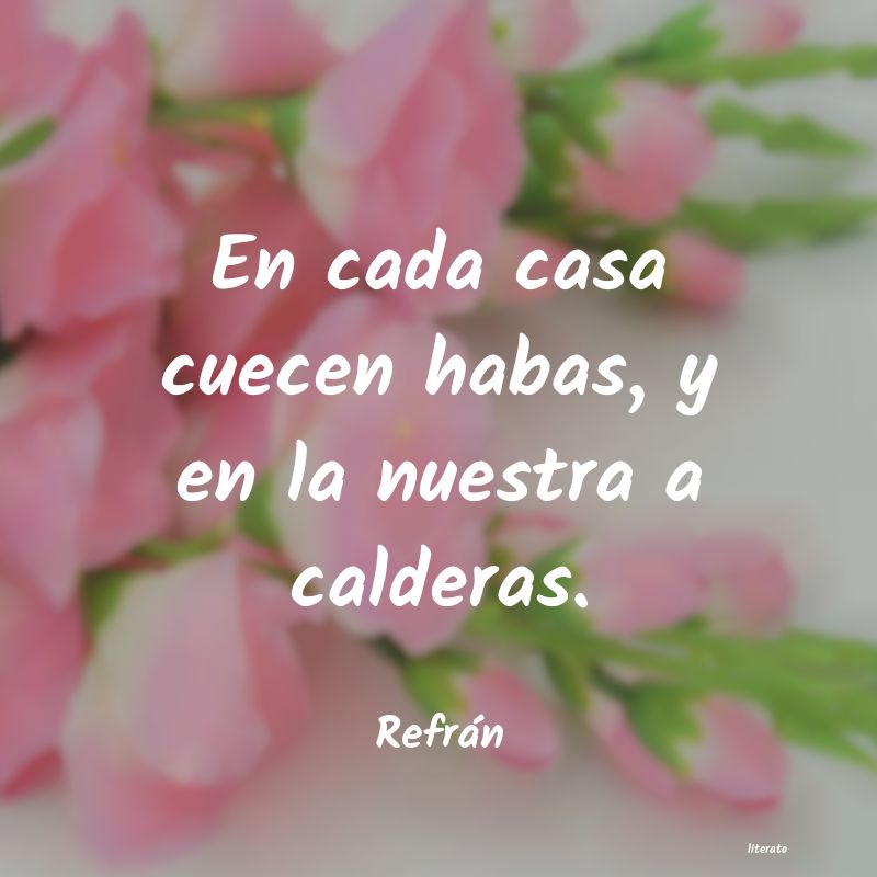 frases de Refrán