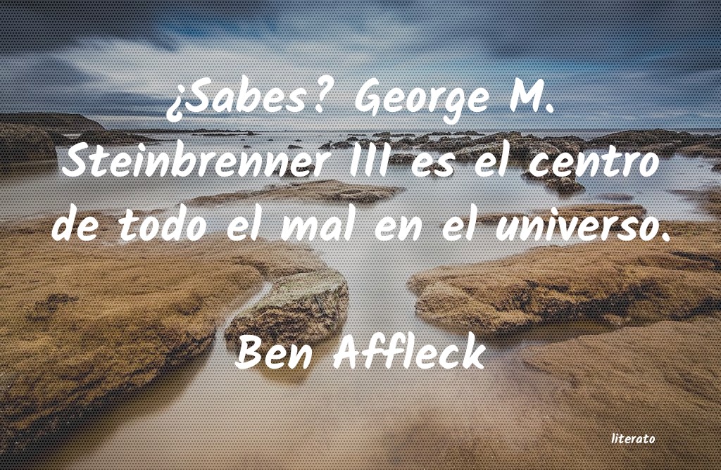 Frases de Ben Affleck