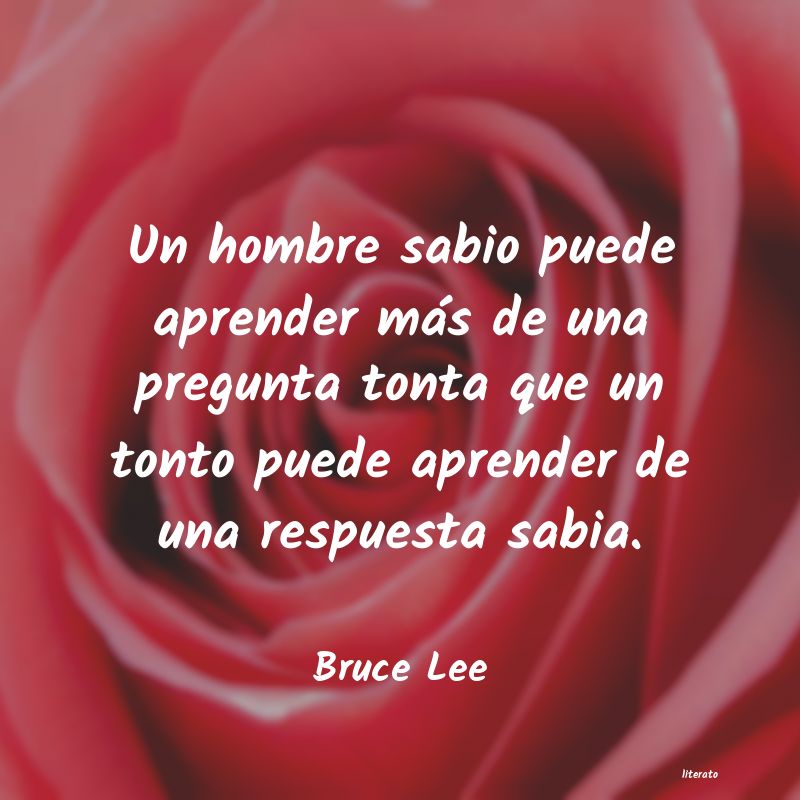 Frases de Bruce Lee