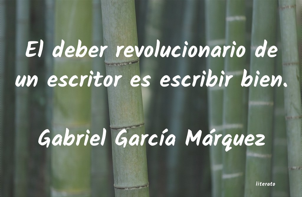 frases de Gabriel GarcÃa Márquez