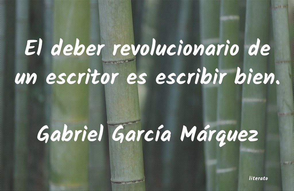 Frases de Gabriel García Márquez