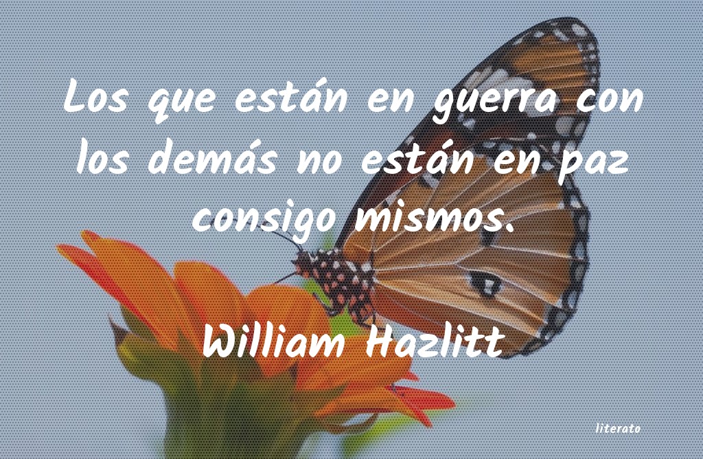 Frases de William Hazlitt