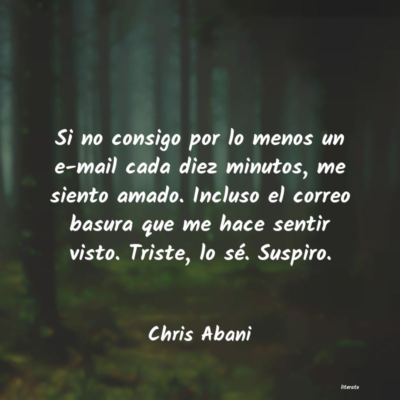 frases de Chris Abani