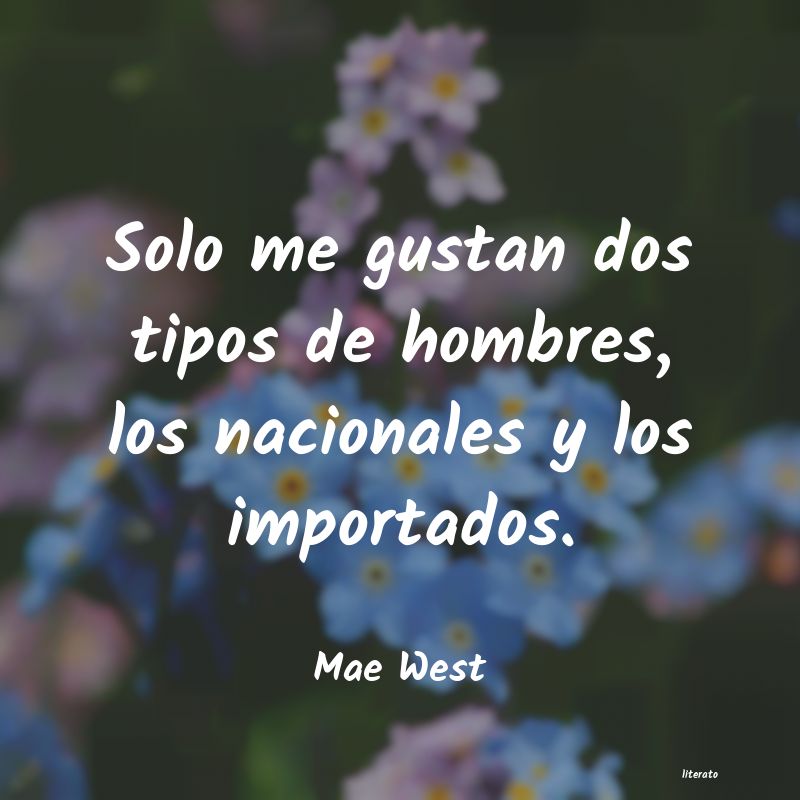 Frases de Mae West