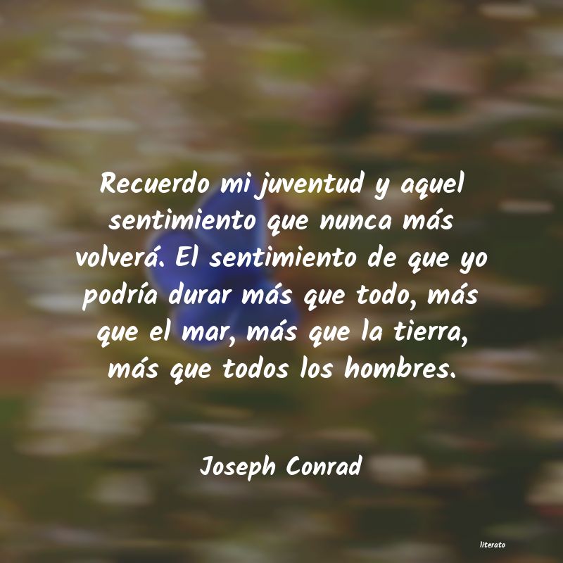 frases de Joseph Conrad