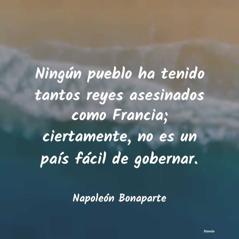 Frases de Napoleón Bonaparte