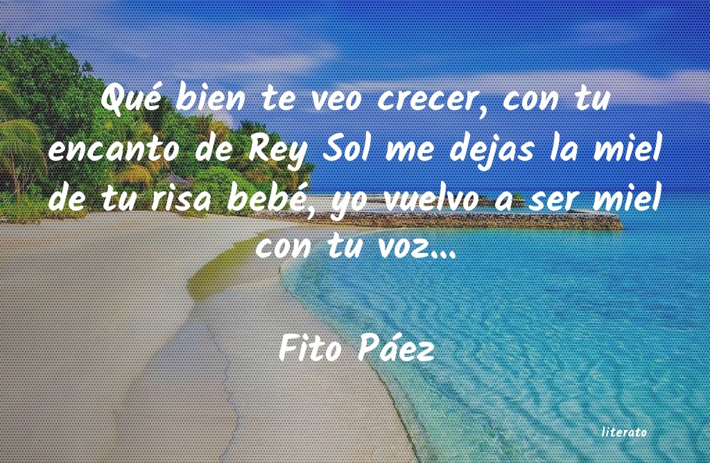 Frases de Fito Páez