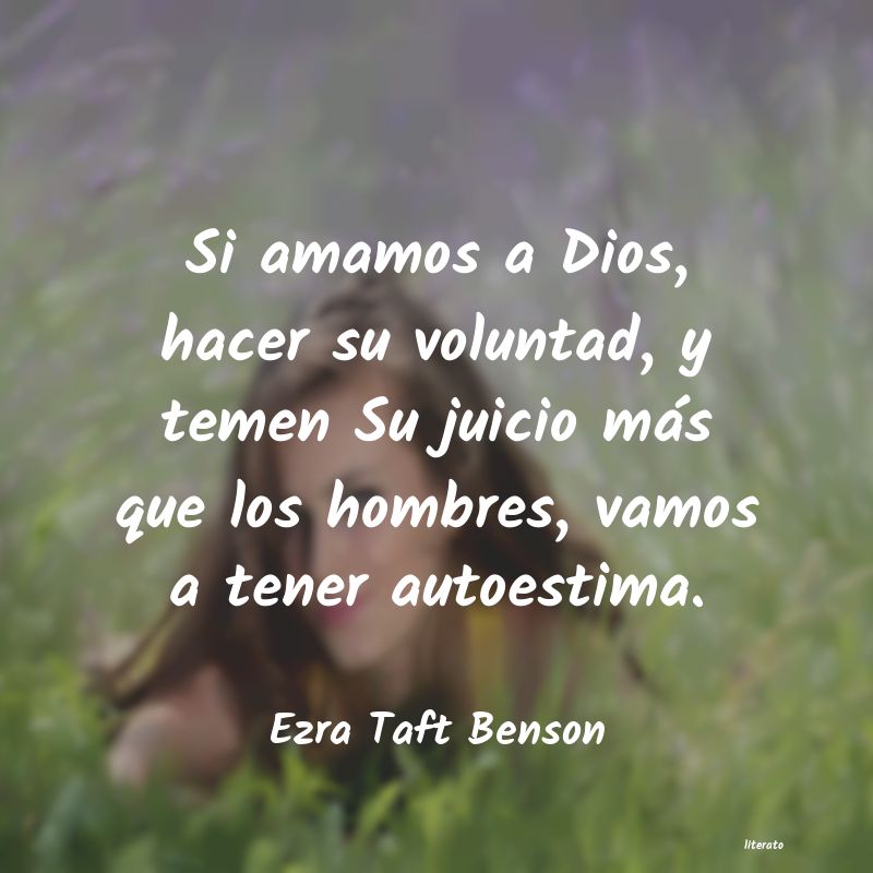 Frases de Ezra Taft Benson