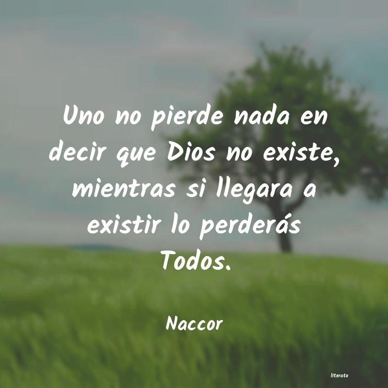 Frases de Naccor