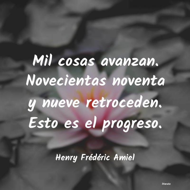 frases de Henry Frédéric Amiel