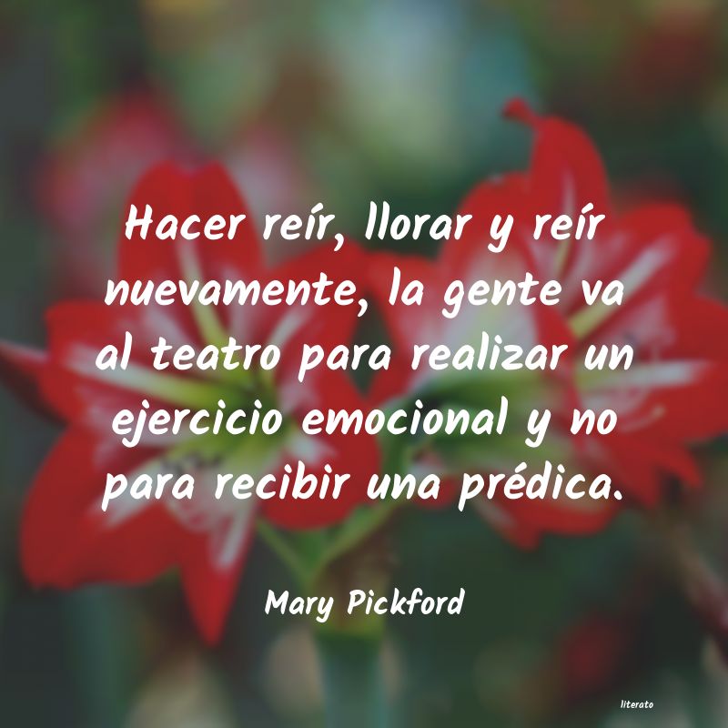 Frases de Mary Pickford