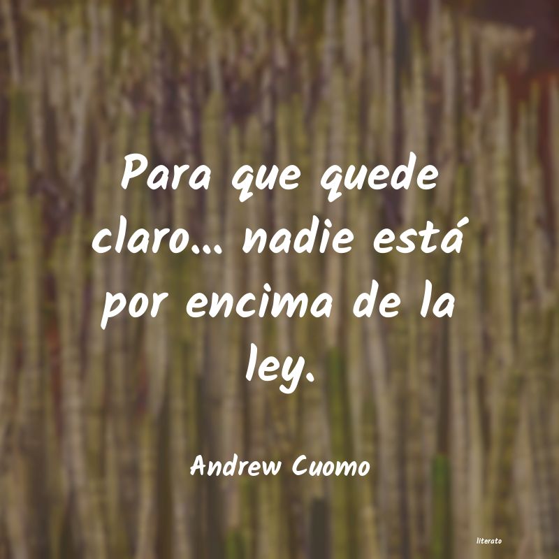 frases de Andrew Cuomo