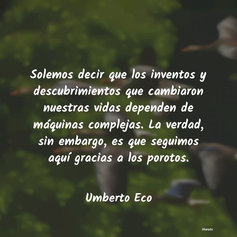 Frases de Umberto Eco