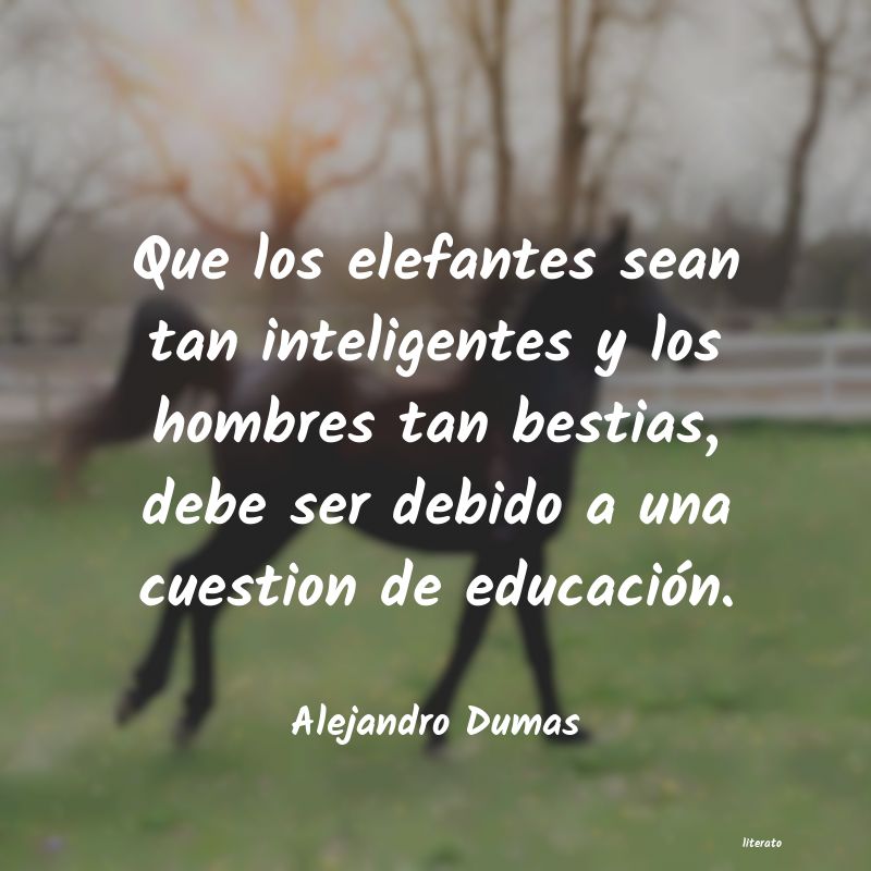 frases de Alejandro Dumas