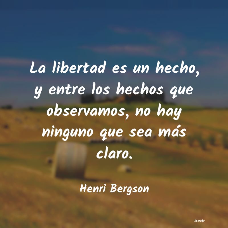 frases de Henri Bergson