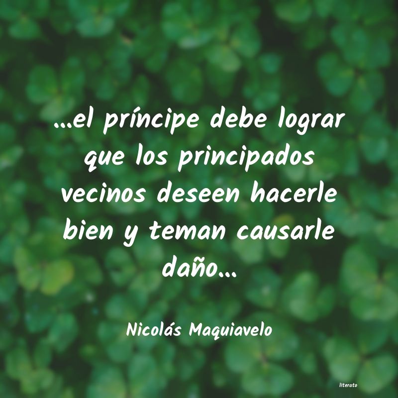 Frases de Nicolás Maquiavelo