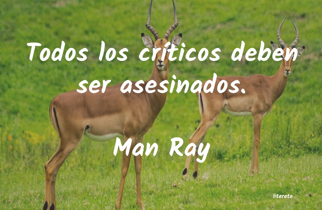 Frases de Man Ray