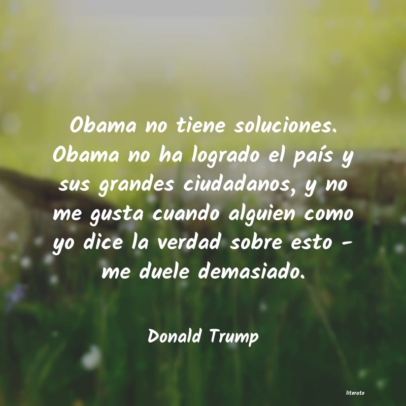 frases de Donald Trump