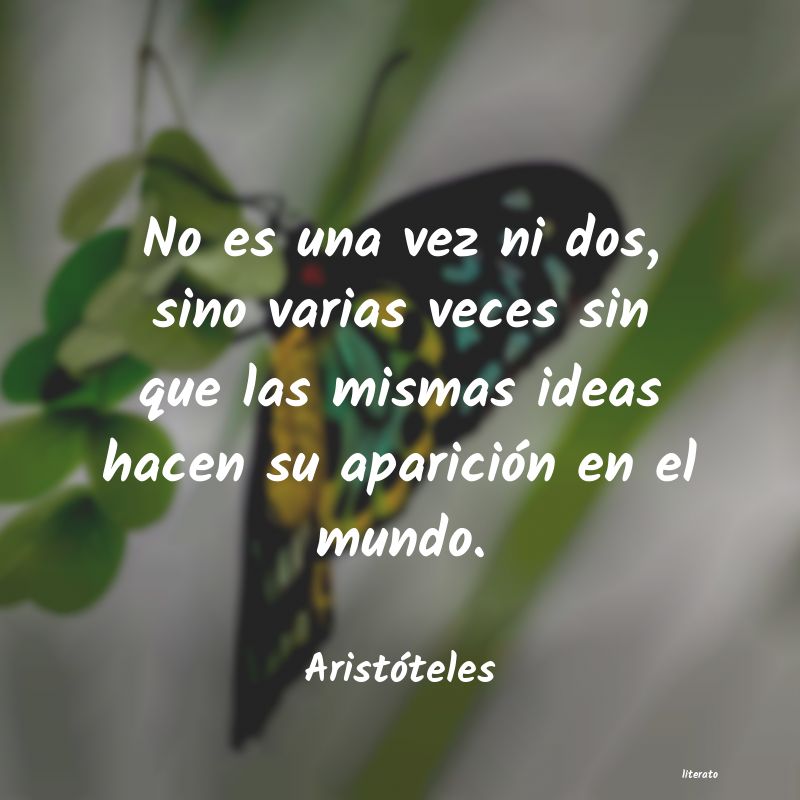 frases de Aristóteles