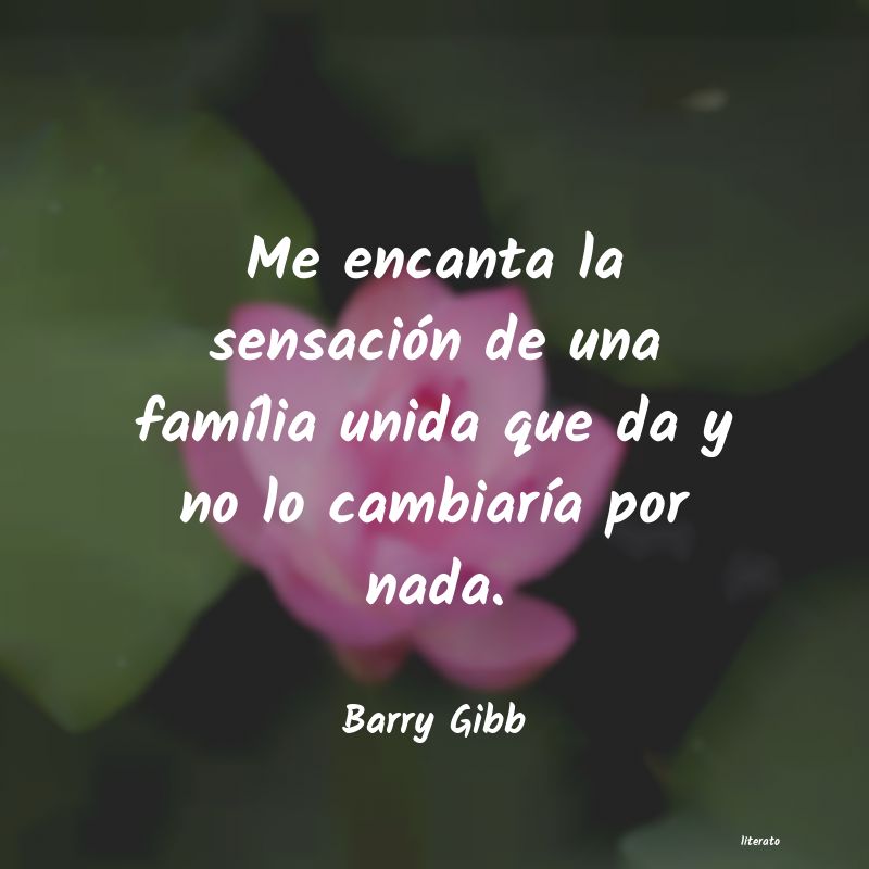 Frases de Barry Gibb