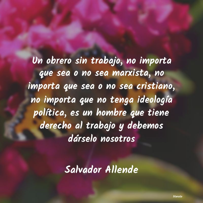 Frases de Salvador Allende