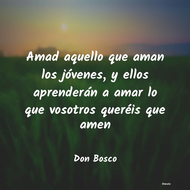 Frases de Don Bosco