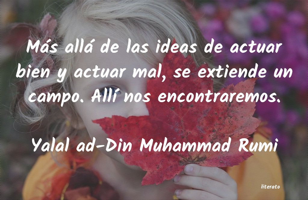 Frases de Yalal ad-Din Muhammad Rumi